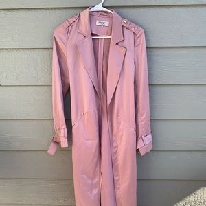 House of London Pink long coat duster
